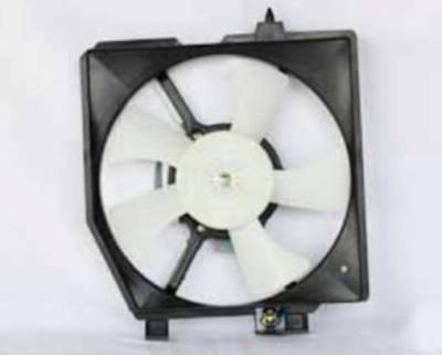 Rareelectrical - New Ac Condenser Fan Assembly Compatible With 1995-1998 Mazda Protege 1.8L L4 1839Cc 620755 - Image 3