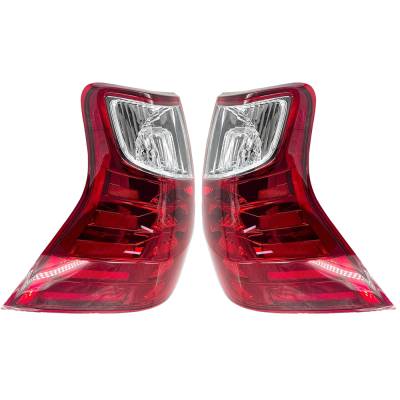 Rareelectrical - New Pair Of Tail Lights Compatible With Lexus Gx460 Base Black Line Edition Executive Luxury Premium - Image 4