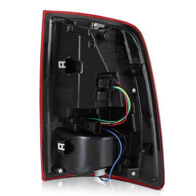 Rareelectrical - New Left Tail Lights Compatible With Ram 1500 Sport Sxt Tradesman Crew Extended Standard Cab Pickup - Image 6