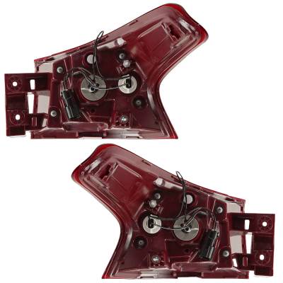 Rareelectrical - New Pair Of Outer Tail Lights Compatible With Hyundai Santa Fe Se Sel Plus Sport Utility 2019 2020 - Image 4