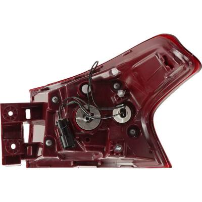 Rareelectrical - New Left Outer Tail Lights Compatible With Hyundai Santa Fe Se Sel Plus Sport Utility 4-Door 2019 - Image 4