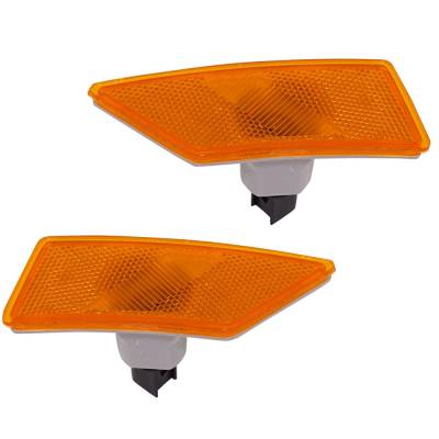 Rareelectrical - New Pair Of Side Marker Lights Compatible With Ford Ranger Lariat Xl Xlt Extended Cab Pickup - Image 3