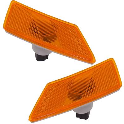 Rareelectrical - New Pair Of Side Marker Lights Compatible With Ford Ranger Lariat Xl Xlt Extended Cab Pickup - Image 4