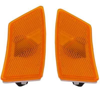 Rareelectrical - New Pair Of Side Marker Lights Compatible With Ford Ranger Lariat Xl Xlt Extended Cab Pickup - Image 5