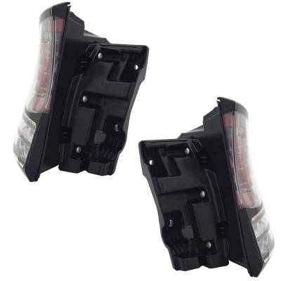 Rareelectrical - New Pair Of Outer Tail Lights Compatible With Kia Sportage Ex Lx Sx X-Line X-Pro Sport Utility 2023 - Image 3