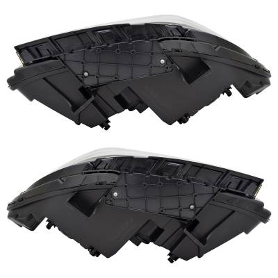 Rareelectrical - New Pair Of Headlights Compatible With Dodge Charger Scat Pack Widebody Pursuit Sxt R/T Gt 2022 By - Image 6