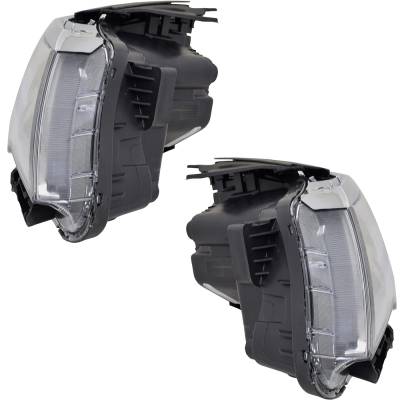 Rareelectrical - New Pair Of Headlights Compatible With Kia Optima Ex Sedan 4-Door 2.4L 2018 By Part Numbers - Image 4