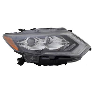 New Right Headlights Compatible With Nissan Rogue Sl Hybrid Sport Utility 4-Door 2.0L 2.5L 2019 2020