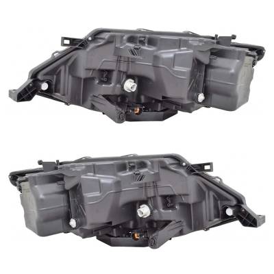 Rareelectrical - New Pair Of Headlights Compatible With Nissan Rogue Sl Hybrid Sport Utility 2.0L 2.5L 2019 2020 By - Image 2