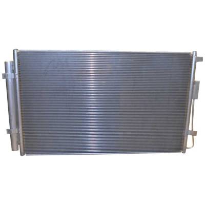 New A/C Condenser Compatible With Hyundai Santa Fe Sport Luxury 4 Cyl 2.4L Santa Fe Se 6 Cyl 3.3L