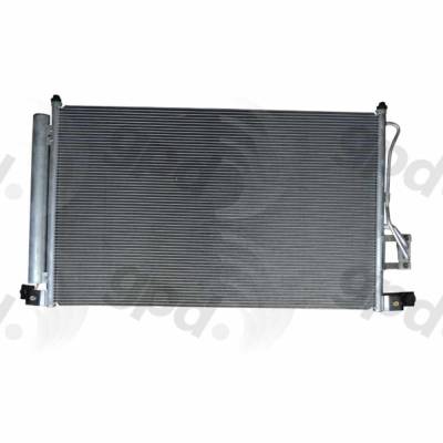 Rareelectrical - New Aluminum Core A/C Condenser Compatible With Hyundai Santa Fe Gl 6 Cyl 2.7L Santa Fe Gls 6 Cyl - Image 3