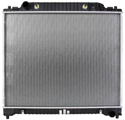 Rareelectrical - New Radiator Assembly Compatible With Ford 97-05 E150 E250 Econoline Club Wagon 4.2L 4.6L V6 V8 7C2z - Image 2