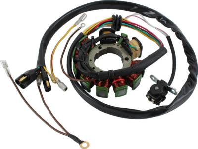 Rareelectrical - New Stator Compatible With Polaris Atv Magnum 2X4 4X4 6X6 Xplorer 500 3086860 3084974 21553 - Image 2