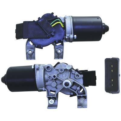 Rareelectrical - New Front Wiper Motor Compatible With Renault - Europe 2005 2006 2007 2008 2009 2010 2011 2012 2013 - Image 4