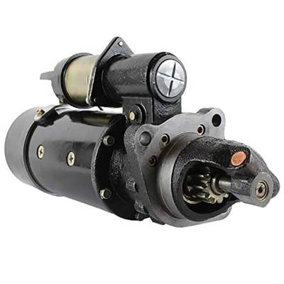 Rareelectrical - New Starter Motor Compatible With Massey Ferguson Combine Mf-8570 Cummins Engine 0R4264 0R2188 - Image 1