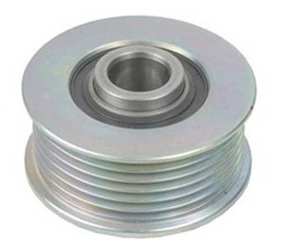 Rareelectrical - New Alternator Pulley Compatible With Chevrolet Gmc C K R V Series Pickup 15845337 15845338 - Image 3