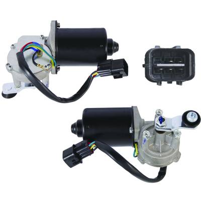 Rareelectrical - New Front Wiper Motor Compatible With Kia - Europe 2002 2003 2004 2005 2006 2007 2008 2009 By Part - Image 4