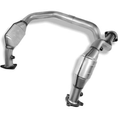 Rareelectrical - New Catalytic Converters Compatible With Cadillac Chevrolet Gmc Sierra 2500 3500 Classic Suburban - Image 3