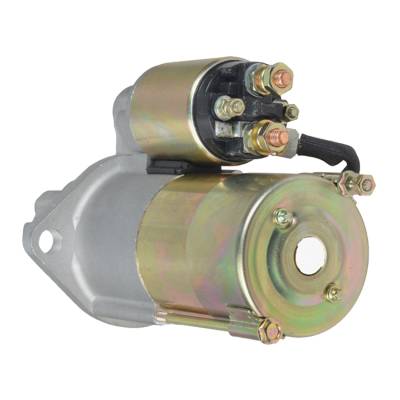 Rareelectrical - New 12V 9T Gear Reduction Starter Compatible With Caterpillar Lift Truck T200c 79-81 1109356 - Image 4