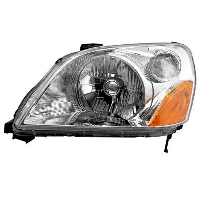 New Driver Side Headlight Compatible With Honda Pilot Lx Sport 3.5L V6 4 Door 2003-2005 By Part