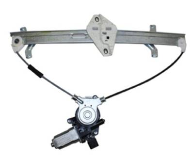 Rareelectrical - New Front Left Window Regulator Compatible With 2003 2004 2005 2006 2007 Honda Accord Compatible - Image 2