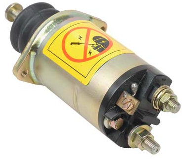 Rareelectrical - Rareelectrical 24V Starter Solenoid Compatible With Komatsu 0-47100-3590 0-47100-3592 0-47100-4360 - Image 1