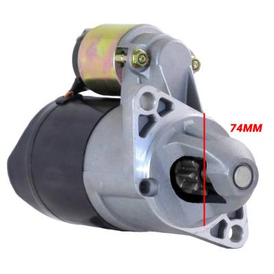 Rareelectrical - New Starter Motor Compatible With Toyota Lift Truck Fg-28 Fg-30 Fgc-10 Fgc-13 Fgc-15 028000-6811 - Image 8