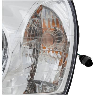 Rareelectrical - New Left Headlights Compatible With Hyundai Santa Fe 2.4L 2.7L 3.5L 2001 2002 2003 By Part Numbers - Image 5