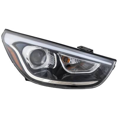 Rareelectrical - New Right Headlights Compatible With Hyundai Tucson 2.0L 2.4L 2014 2015 By Part Numbers Hy2503185c - Image 1