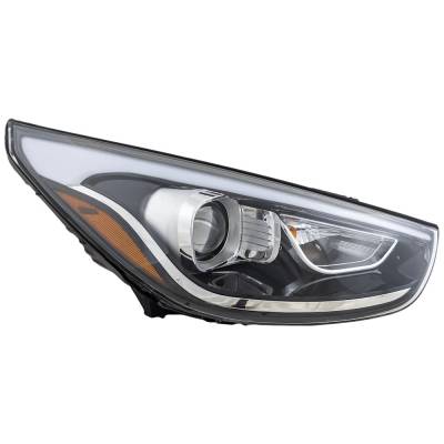 Rareelectrical - New Right Headlights Compatible With Hyundai Tucson 2.0L 2.4L 2014 2015 By Part Numbers Hy2503185c - Image 2