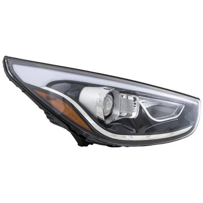 Rareelectrical - New Right Headlights Compatible With Hyundai Tucson 2.0L 2.4L 2014 2015 By Part Numbers Hy2503185c - Image 3