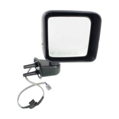 Rareelectrical - New Right Mirror Compatible With Jeep Wrangler Jk Wrangler 3.6L 2015 2018 By Part Numbers Ch1321393 - Image 1