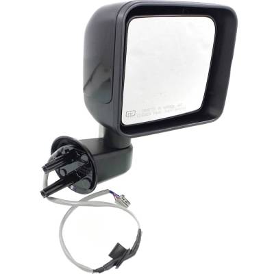 Rareelectrical - New Right Mirror Compatible With Jeep Wrangler Jk Wrangler 3.6L 2015 2018 By Part Numbers Ch1321393 - Image 2