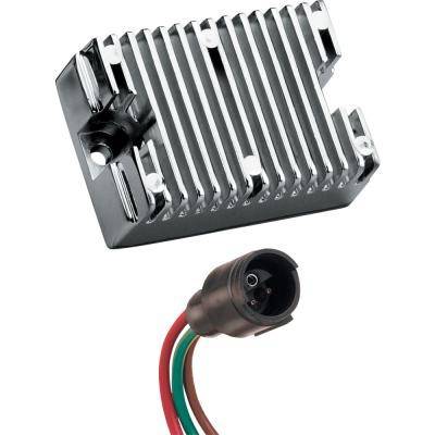 Rareelectrical - New Chrome Regulator Compatible With Harley Davidson Generator Sportster Xlcr Models 74504-78 - Image 3