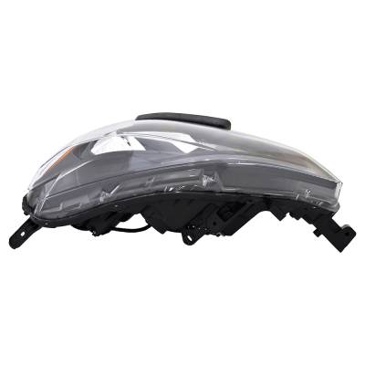 Rareelectrical - New Left Side Headlights Compatible With Nissan Sentra Sr Sedan Plastic Led Bulb High And Low Beam - Image 5