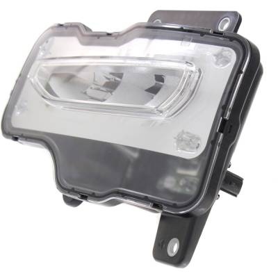 New Left Fog Light Assembly Compatible With Gmc Sierra 2016 2017 2018 By Part Numbers Gm2592314