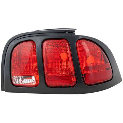 Rareelectrical - New Right Tail Lights Compatible With Ford Mustang 3.8L 4.6L 1996 1997 1998 By Part Numbers - Image 2