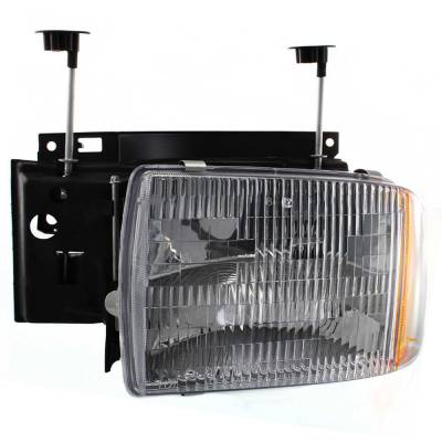 Rareelectrical - New Left Side Headlight Compatible With Chevrolet Blazer Deluxe Sport Utility 1995 1996 1997 By Part - Image 3