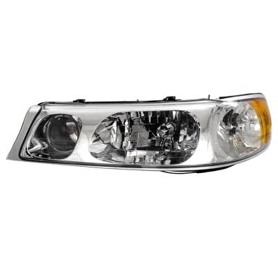 New Left Halogen Headlight Compatible With Lincoln Town Car Cartier L Executive L  Sedan 2001 2002