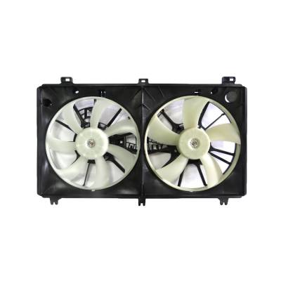 New Dual Radiator And Condenser Fan Compatible With Lexus Is350 14-16 1636131410 1636331300