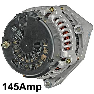 Rareelectrical - New 12V 145Amp Alternator Fits Gmc Sierra 1500 2500 3500 Yukon 2003-05 15226003 - Image 4