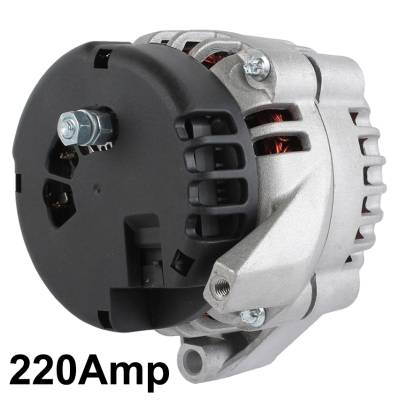 Rareelectrical - New 220A Alternator Fits Chevrolet Astro K1500 K2500 1996-1999 10463690 3211107 - Image 4