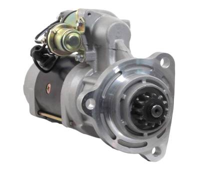 Rareelectrical - New Starter Motor Compatible With Caterpillar Engines 10461759 19011512 8200027 8200029 8200044 - Image 1