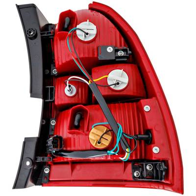 Rareelectrical - New Left Tail Lights Compatible With Kia Sportage 2.0L 2.7L 2005 2006 2007 2008 2009 2010 By Part - Image 2