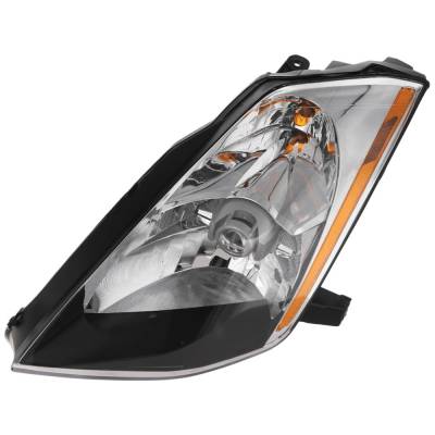 Rareelectrical - New Left Headlights Compatible With Nissan 350Z 3.5L 2003 2004 2005 By Part Numbers Ni2502146 - Image 1