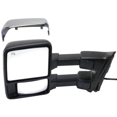 Rareelectrical - New Left Mirror Compatible With Ford F-250 Super Duty F-350 Super Duty F-450 Super Duty F-550 Super - Image 2