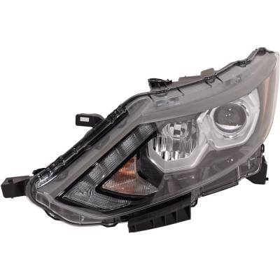 New Left Headlights Compatible With Nissan Rogue Sport 2.0L 2017 2018 2019 By Part Numbers Ni2502261