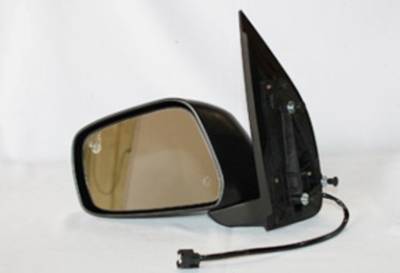 New Lh Door Mirror Compatible With Nissan 05-11 Frontier Pathfinder Xterra Sv Power W/O Heat