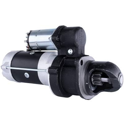 Rareelectrical - New 12V 10T Cw Starter Motor Compatible With John Deere Tractor 310C 310D 400G 410C 1113271 - Image 8