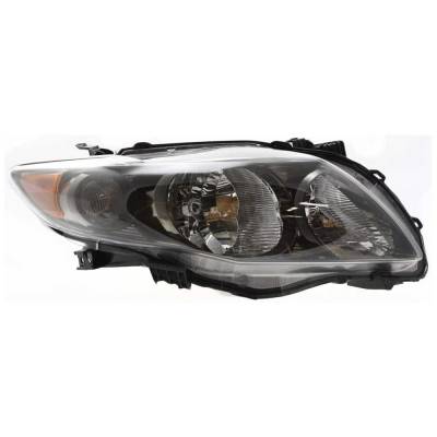 New Left Halogen Headlights Compatible With Toyota Corolla Xrs Sedan 4 Door 2.4L 2009 2010 By Part